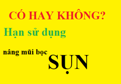 Nâng mũi bọc sụn nhân tạo có hạn sử dụng của sụn hay không?